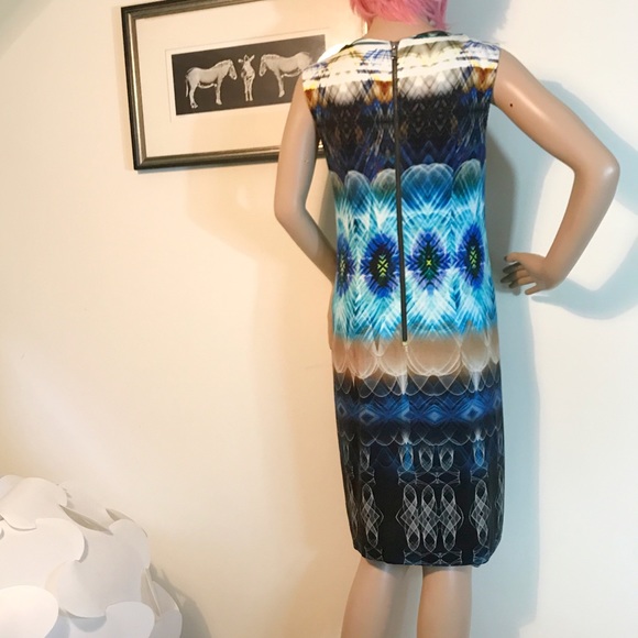 HUGO Hugo Boss Kebelle Stretch Jersey Print Dress - Picture 5 of 8